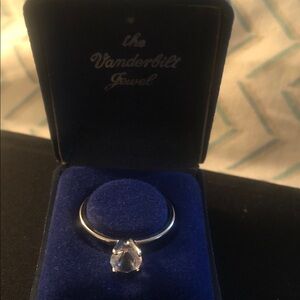 Silver Ring with Cubic Zirconia